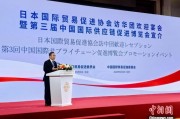 老河口河野洋平率团访华 中国贸促会会长任鸿斌会见